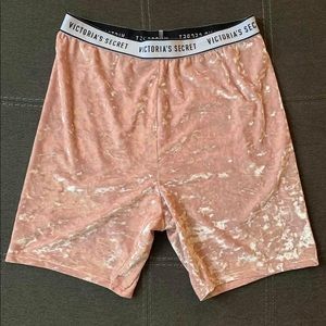 Victoria’s Secret Velvet bike shorts medium